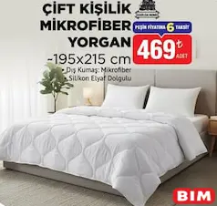 CASİLDA HOME ÇİFT KİŞİLİK MİKROFİBER YORGAN 195X215 CM fiyat ve kampanya bilgisi